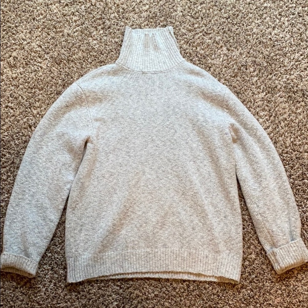 Grey Sweater turtleneck